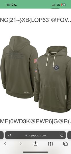 Cowboys/ 49ers/ Raiders Hoodies Salute To Service