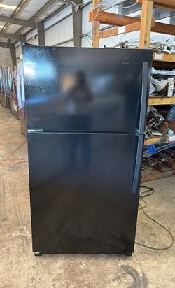 Whirlpool Top Mount Black Refrigerator
