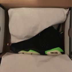 Jordan 6s Electric Thunder 6.5y
