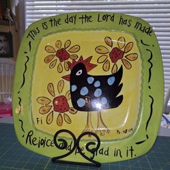 Kitchen Rooster Serving Bowl Set With Matching Cannisters