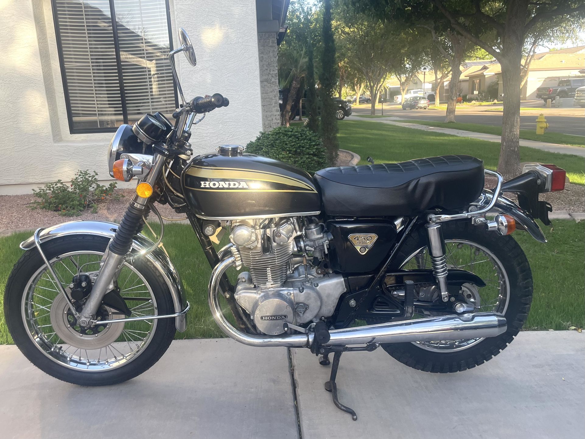 1972 Honda CB450 CB 450 Super Sport Runs Great With Title