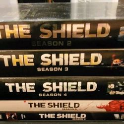 MINT LOT of (5) THE SHIELD DVD Box Sets - Seasons 2-6