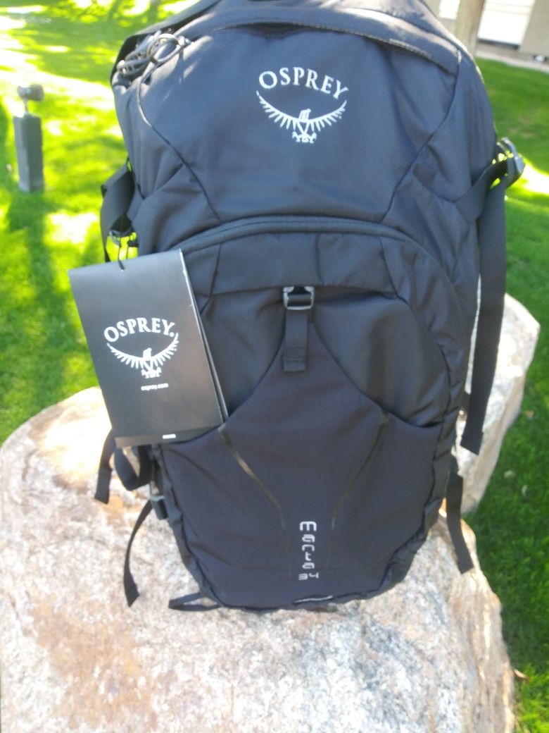 Brand New $180 OSPREY Manta 34 With Hydration Backpack Bag