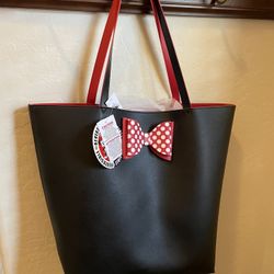 Minnie Mouse Exclusive Reversible Tote NEW
