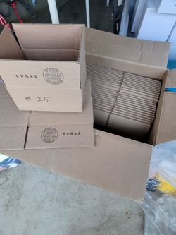 25 boxes - mailing boxes.