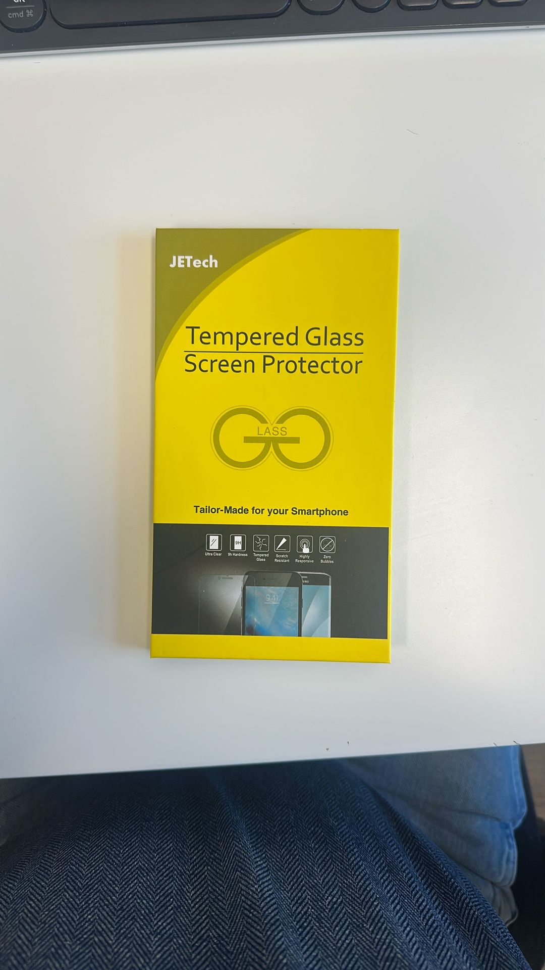 JETech Tempered Glass Screen Protector- iPhone 7/8 Plus