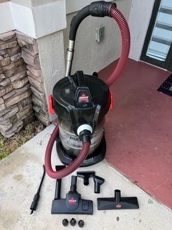 BISSELL Multiclean Wet/Dry Garage & Auto Vacuum Model:2035M 11AMP Motor.6 Gallon Capacity Drum