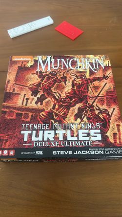 Munchkin teenage mutant ninja turtles ultimate edition -rare