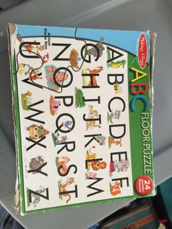 Abc floor puzzle