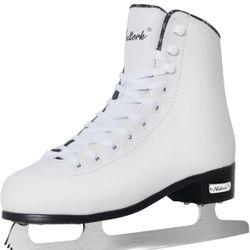 Nattork Figure Skates Excellence Stainless Steel Blades Ice Figure Skating with Enhanced Support Strength Performance and Ultimate Comfort for Youth a