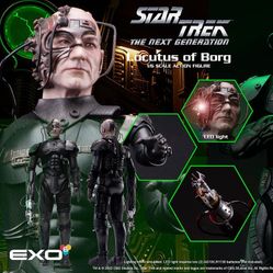 EXO-6 Locutus of Borg Picard Star Trek The Next Generation 1/6 Figure