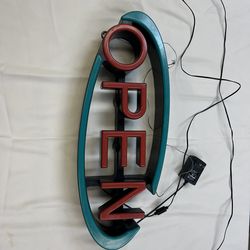 LED OPEN Sign – Bright Window Store Sign – Works Great