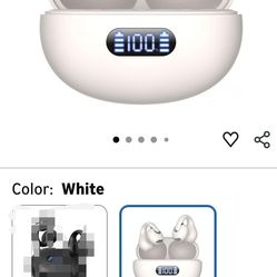 Language Translation Earbuds Real Time, IAMJOY Language Translator Earbuds Open Ear Clip-On Earbuds, Audifonos Traductores Inglés Español Language Tra