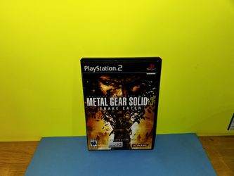 Metal Gear Solid 3 Snake Eater For The PlayStation 2 (PS2)
