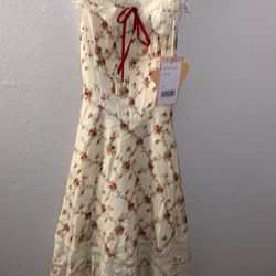 Lace Made  Corset Dress