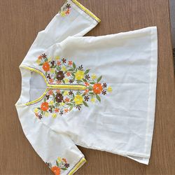 Women’s brand new handmade embroidered blouse