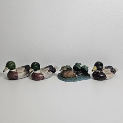 Vintage Hand Painted Ceramic Duck Mallard