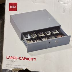 Cash Drawer Large Capacity