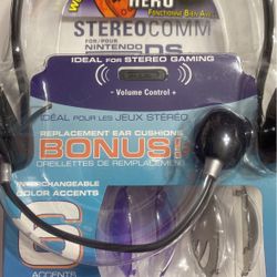 Mad Catz StereoComm Headphones 🎧 For Nintendo DS Lite