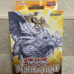 ​Yu-Gi-Oh! Realm of Light Structure Deck - Unlimited Edition Factory Sealed