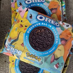 Pokemon Oreo Packages