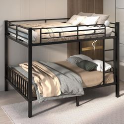 Queen Over Queen Bunk Bed