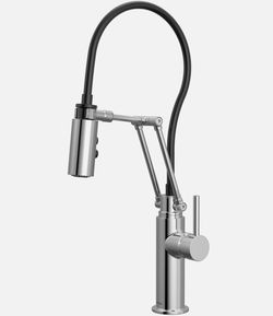 Brizo Single Handed Articulating Kitchen Faucet In Chrome 6322F-CH