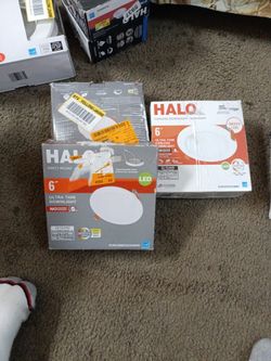 Halo Ultra Thin CANLESS DOWNLIGHT! SPRING MOUNT (3ct)