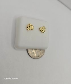 Earrings Fashion Style NUGGET hearts Small 8mm