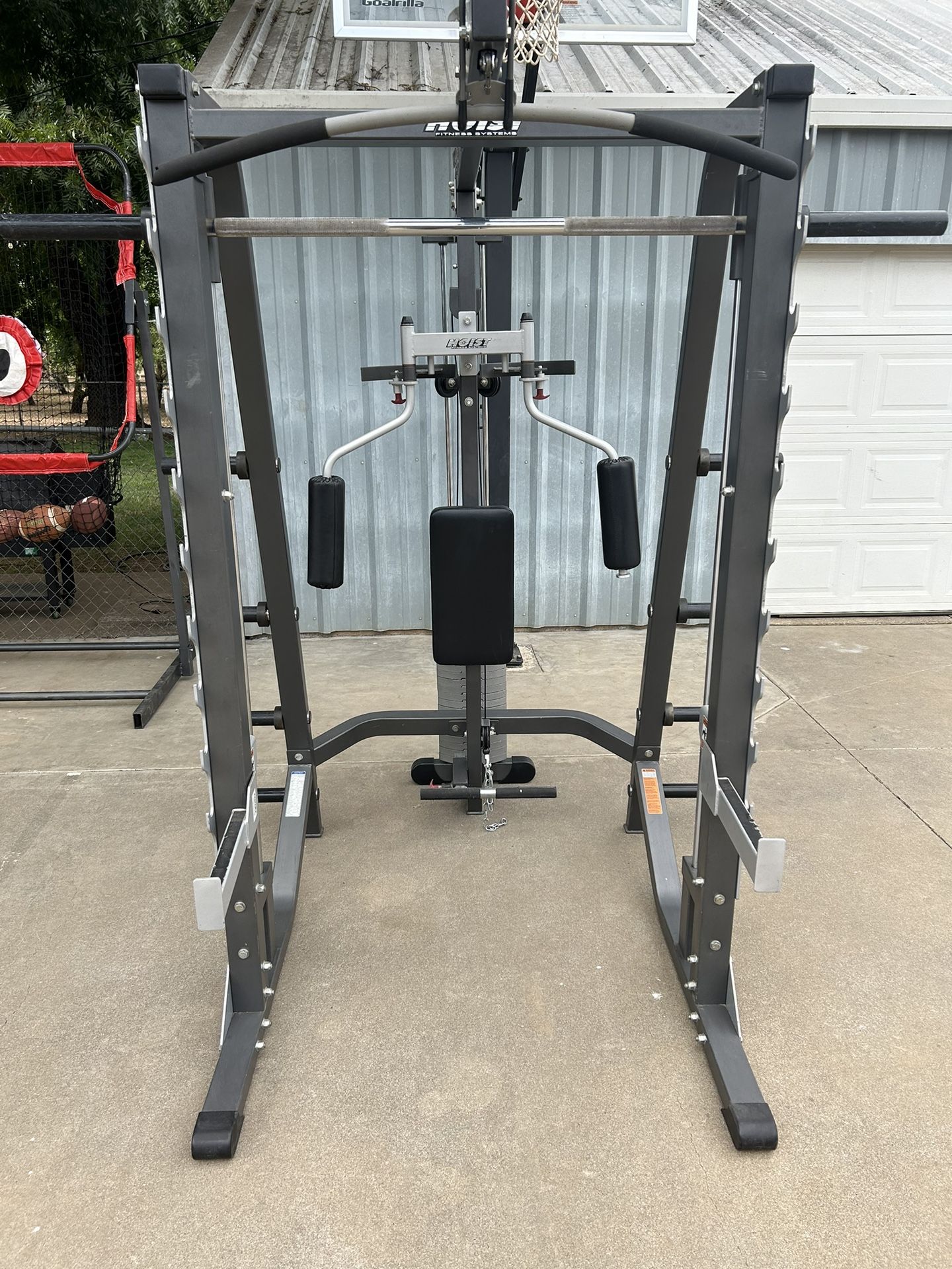 Hoist HF985 Commercial Smith Machine Home Gym for Sale in Chico CA OfferUp