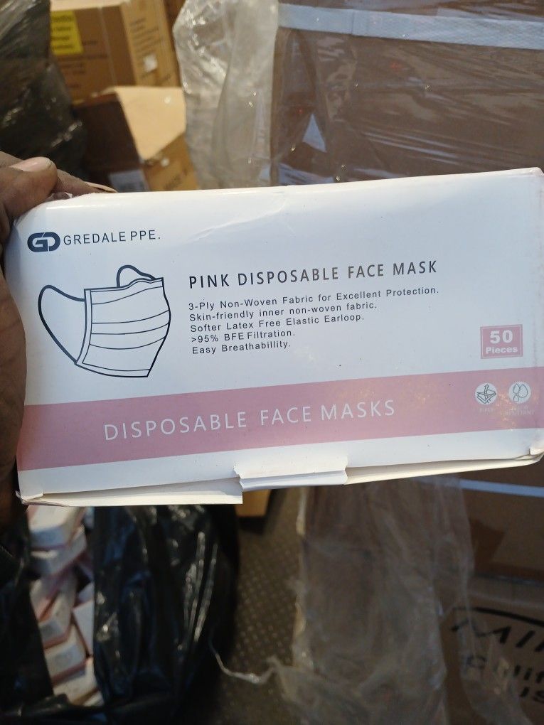 Face Mask And Hand Sanitaza Buy One Case Get One Free