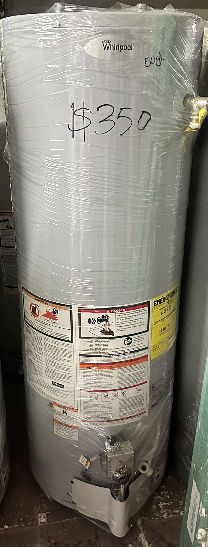 Whirlpool 50gl Water Heater