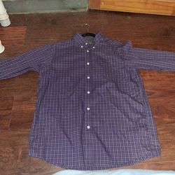 Purple relaxed flano