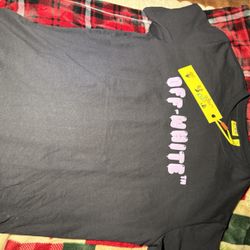 Off-White Kids Black Balloon Logo T-Shirt Size 16 Youth XL Designer Tee