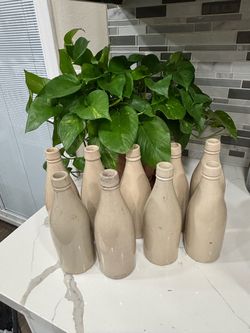 Vintage Stoneware Bottles