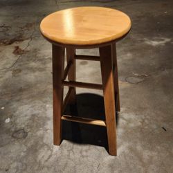 Wooden Stool (6 Available)
