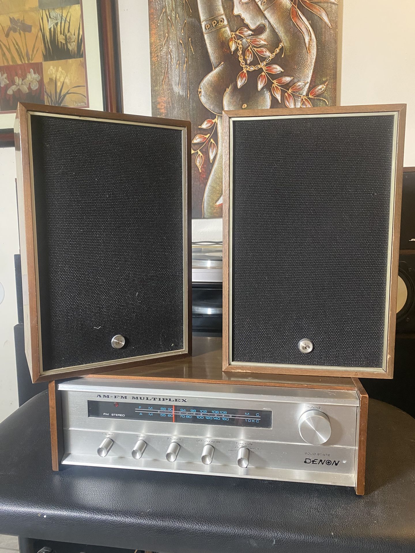 DENON AM FM MULTIPLEX TUNER MX 990B　ラジオ Denon MX-990A (Nippon Columbia era, ~late 1960s) — solid-state AM