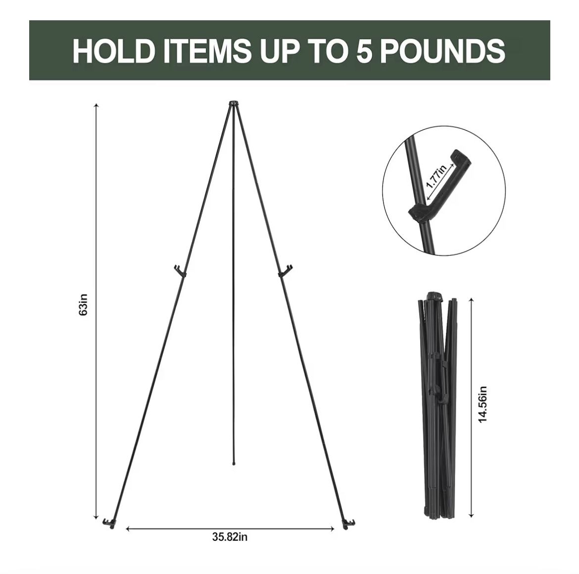 Wedding Sign Poster Easel