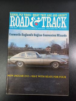 Road & Track April 1966 Automotive Magazine