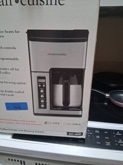 Conair Cuisine Coffee Grinder & Brewing System,