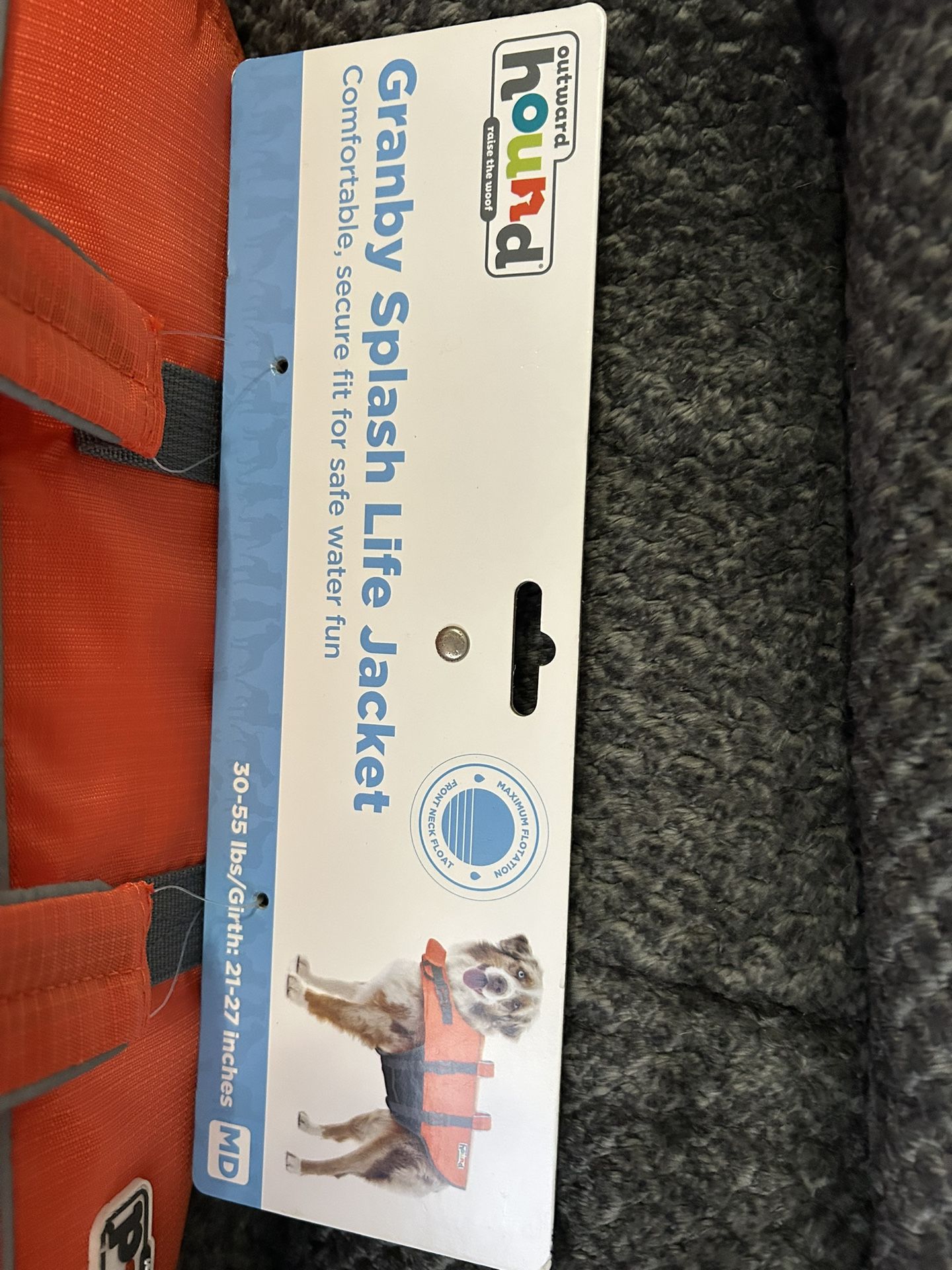 New Doggie Life Vest. Sz M. 30-55lbs