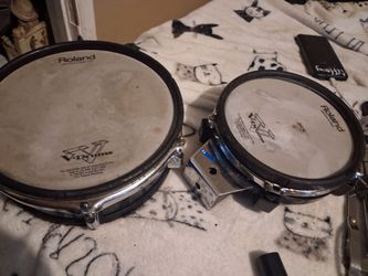 Roland V-Drums Electronic Drum Pads (2)