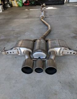 2017-18 HONDA CIVIC TYPE R FK8 OEM FACTORY FULL CAT BACK EXHAUST SYSTEM