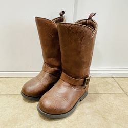 Oshkosh B'gosh Toddler Girl Brown Boots Size 7