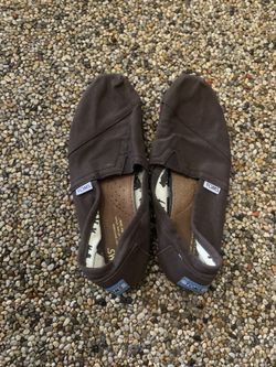 Women’s Toms Brown Alpargata Slip On Shoes Size 8.5