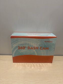 NEW 360° Dash Cam ( All Black ) 24hr monitoring Retails $300