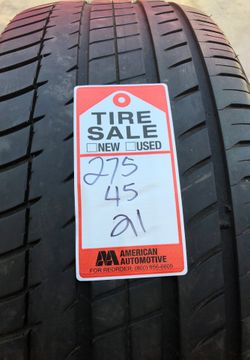 One Michelin 275/45/21