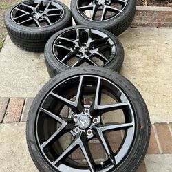 OEM Honda Civic Gloss Black Like New Condition Rims Honda Civic Sport Honda Civic Rims And Ties 