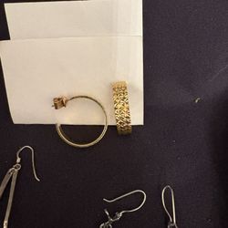 Gold Hoop Earrings
