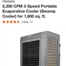 Portable Cooler 3 Speed 
